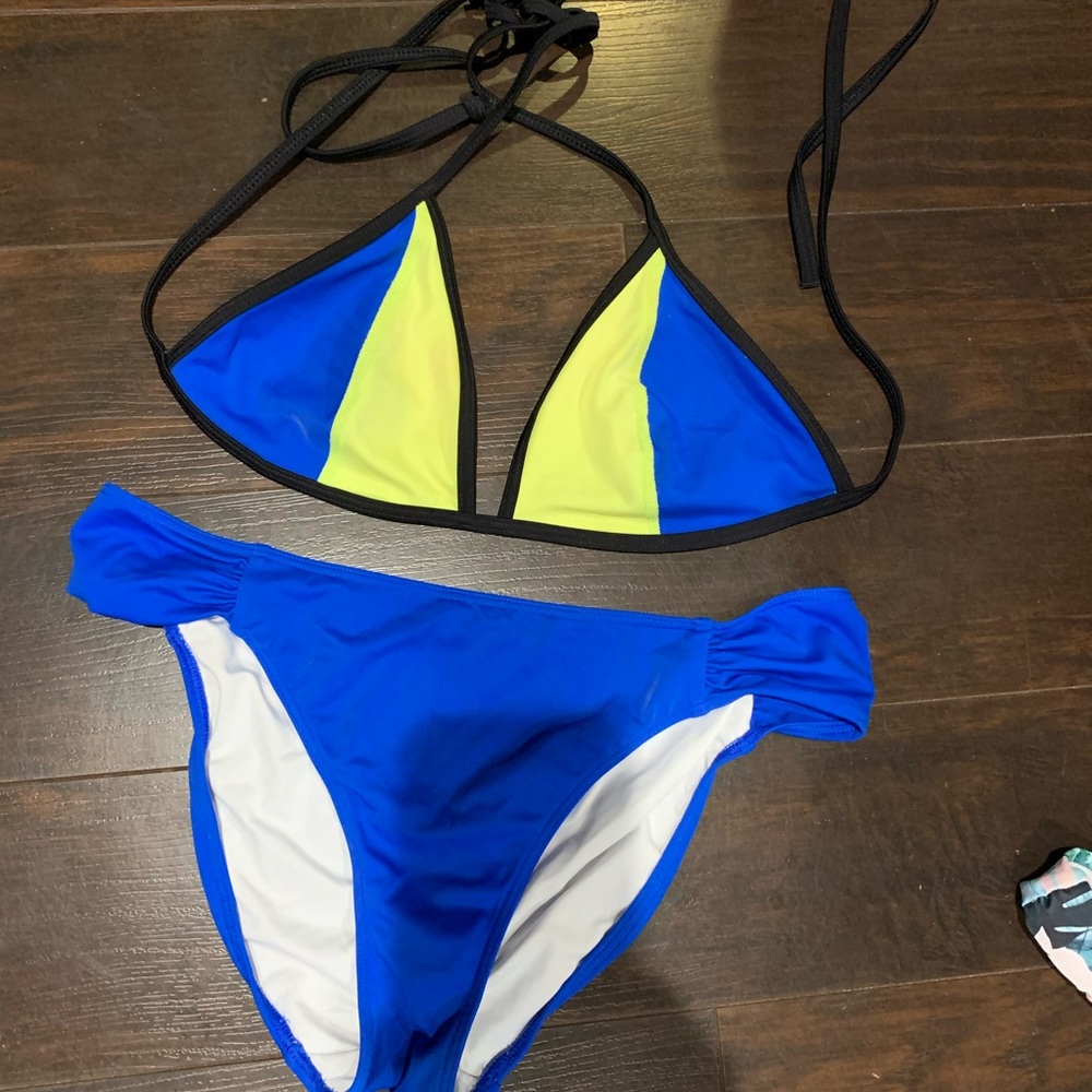 PINK Victoria’s Secret Blue Two Piece